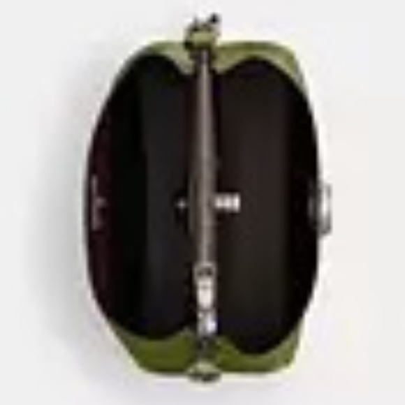 NWT - Coach Willow Bucket Bag - In hard to find Dark Lime FIRM - Picture 8 of 11